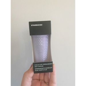 Starbucks || Studded Cold Cup Ornament Key Chain